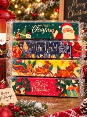Festive Holiday Squishy - Merry Christmas & New Year Designs